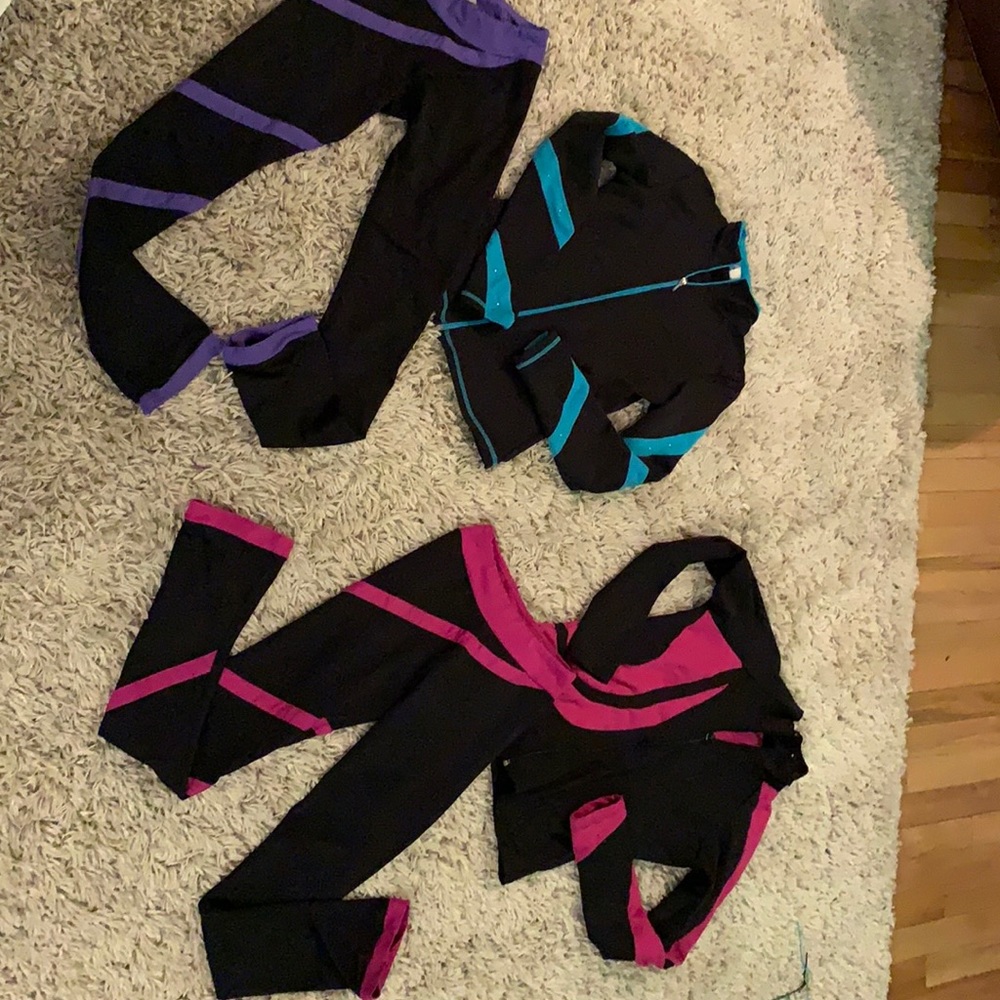 Figure Skatibg Bundle! Girl’s Mondor and Chloe Noel figure skating outfits/dress